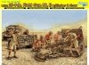 Dragon 6675 British 25 Pdr. Field Gun Mk.II w/Limber and Crew (1:35)